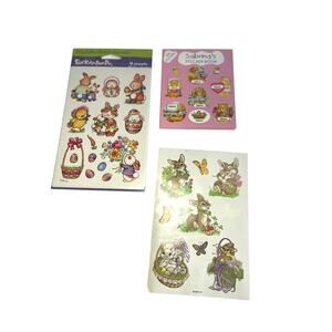 Vintage 80s SticketyDooDa Easter Stickers | American Greetings | Sabrina’s Book